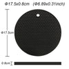 Silicone Heat Resistant Pot Holder Placemats Non-Slip Coasters 230°C (446°F)