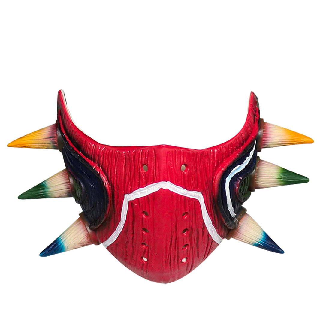 Majora's Mask LED Latex Full-Face Cosplay Mask – Zelda-Inspired Halloween Prop for Adults