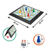 Ludo Game Set (Strategy Game, Foldable Board for Travel, Parent-Child Interaction, Family Party Toy)