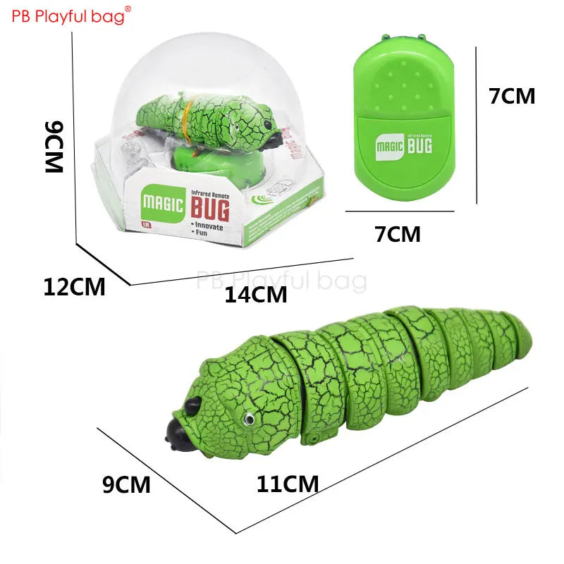 RC Insect and Animal Toy – Electric Simulated Snake, Cockroach, Pillbug Remote Control Toy