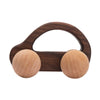 Beech Wood Cartoon Van Wooden Car Blocks - Montessori Educational Baby & Toddler Teether Gift