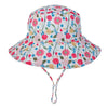 Kids UPF50+ Bucket Sun Hat with Adjustable Chin Strap — Baby & Toddler Beach Hat, 46–54 cm (18.1–21.3 in) for Ages 0–8, Unisex
