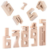 1-10 Wooden Digital Model Blocks – Stacking Toys for Kids, Math Games with Smooth No-Paint Wooden Number Blocks