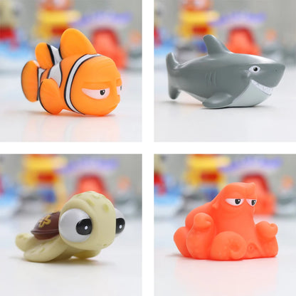 Baby Bath Water Spraying Squeeze Toy – Floating Rubber Animals for Kids