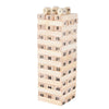 54PCS Wooden Building Blocks – Mini Tower Domino Stacker, Montessori Educational Game for Children, Fun Gift