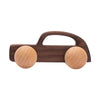 Beech Wood Cartoon Van Wooden Car Blocks - Montessori Educational Baby & Toddler Teether Gift