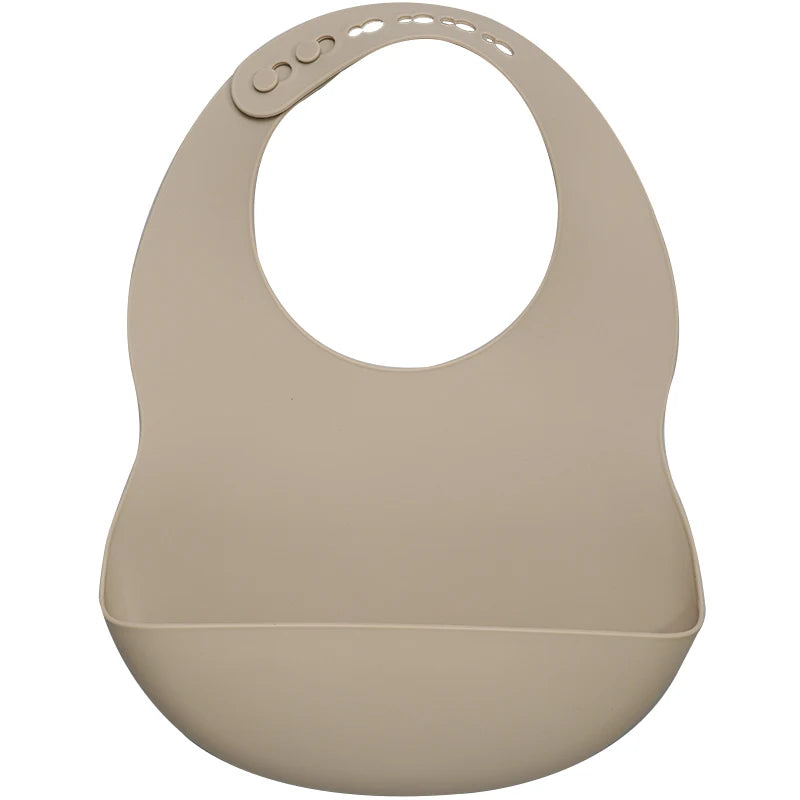 Muslinlife Newborn Baby Silicone Feeding Bibs | Waterproof Toddler Breakfast Tableware | Baby Feeding Bibs for Toddlers - Kidzy Market