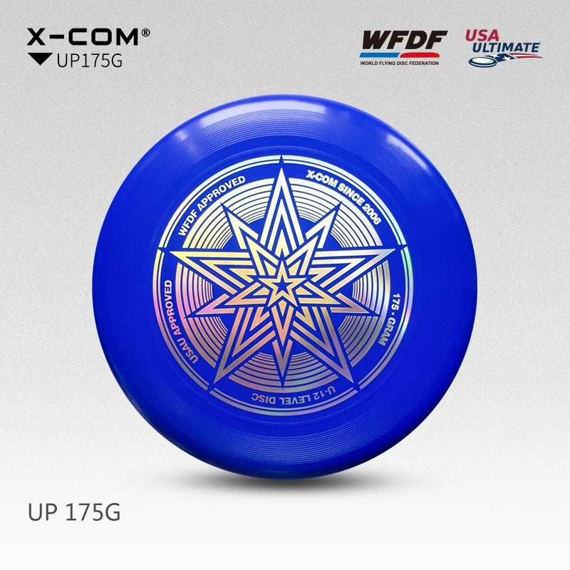 X-COM Professional Ultimate Flying Disc - WFDF Certified 175g (6.2 oz), 10.75 in (27.3 cm) - Includes Storage Bag, 4 Colors