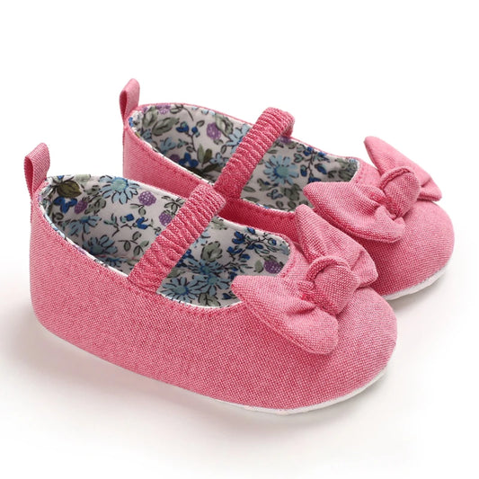 Summer Newborn Infant Baby Girls Princess First Walker Shoes – Soft Sole Sandals & Beach Slippers