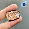 Cute Food & Fruit PVC Shoe Charm – Single 1-Piece Shoe, Backpack & Wristband Decoration (Approx. 2–3 cm / 0.8–1.2 in)
