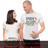 1pcs Mommy Daddy Loading Please Wait T-Shirt | Funny Couple Pregnancy Announcement Shirts | Plus Size Maternity T-Shirt | Family Clothes