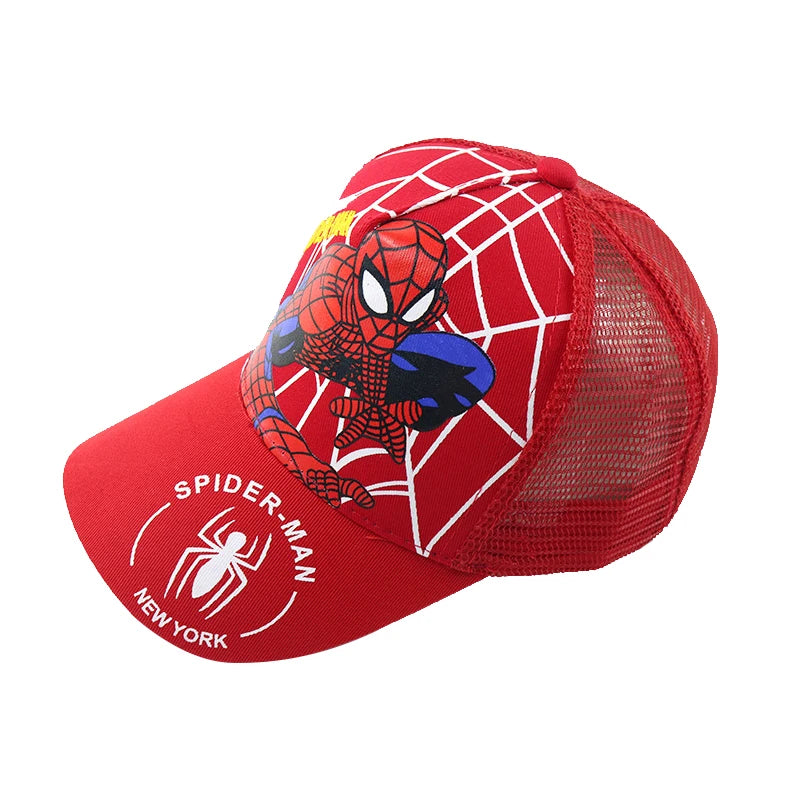 Disney Spider-Man Kids Baseball Cap — Cute Adjustable Sun Hat & Visor for Boys & Girls, Unisex (Ages 3–8 | 50–54 cm / 19.7–21.3 in)