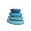 Baby Wooden Building Blocks – BPA-Free Montessori Rainbow Stacked Stone, Balanced Stacking Toy for Children, Educational Gift