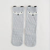 Baby Socks - Fox & Cat Animal Print Cartoon Knee-High Long Leg Warmers | Fashion Socks for Boys & Girls, Children’s Socks