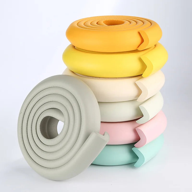 2M U-Shape Extra Thick Baby Safety Edge Guard – Foam Corner Protector for Tables & Desks