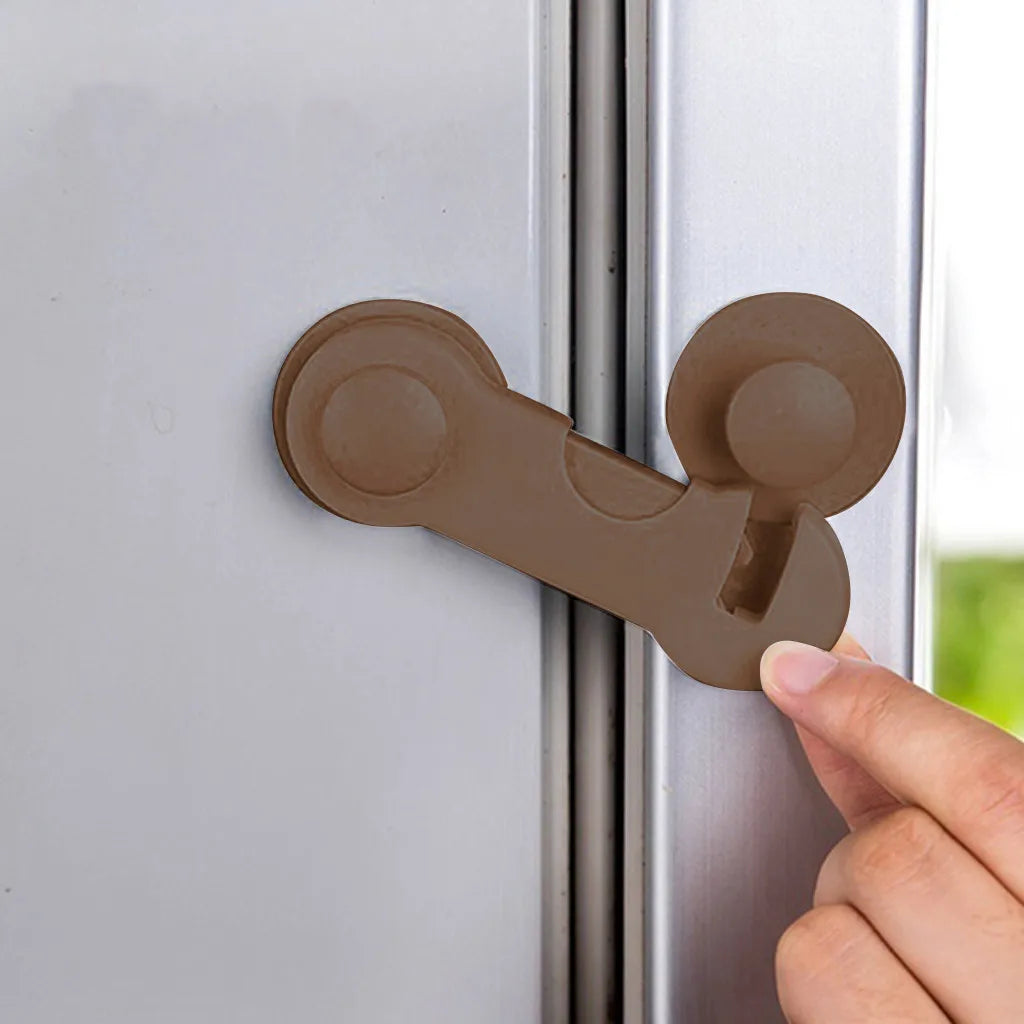 Plastic Cabinet Lock Child Safety Baby Protection from Children Safe Locks for Refrigerators Security Drawer Latches Tools