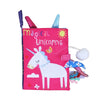 Tail Cloth Book for Babies – Interactive Early Learning Toy with Sound Paper and Rattle for Ages 0–36 Months