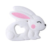 Cartoon Animal BPA-Free Silicone Teether - Food-Grade Silicone Teething Toy for Kids | DIY Teething & Christmas Gift Decor