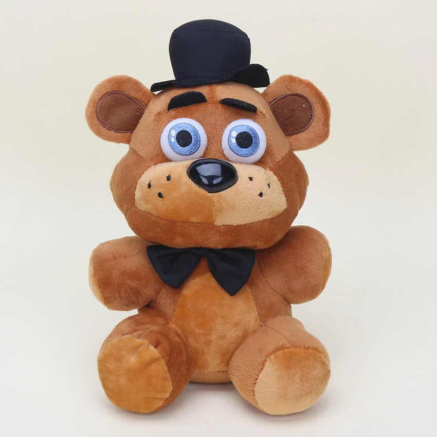 25cm Freddy Plush Foxy Chica Bonnie Springtrap Golden Freddy Fazbear Soft Stuffed Dolls Toy