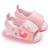 Summer Newborn Infant Baby Girls Princess First Walker Shoes – Soft Sole Sandals & Beach Slippers