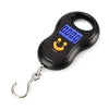 Digital Hanging Scale 50kg (110lb) 10g Accuracy LCD Backlight Kitchen Fishing Luggage
