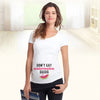 See You Soon Summer Tees Women T-shirts Slim Maternity Funny Letter Tops O-Neck Pregnancy T-shirts for Pregnant Women
