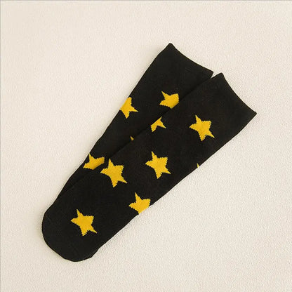 Baby Socks - Fox & Cat Animal Print Cartoon Knee-High Long Leg Warmers | Fashion Socks for Boys & Girls, Children’s Socks