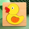 3D Wooden Puzzle – Baby Cartoon Animal Traffic Jigsaw Educational Toy for Children