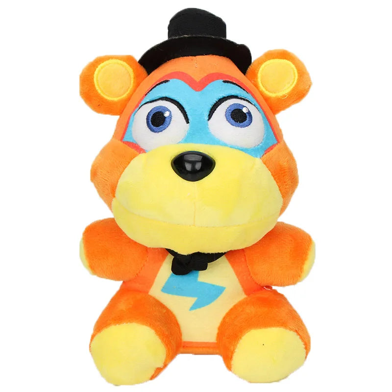 25cm Freddy Plush Foxy Chica Bonnie Springtrap Golden Freddy Fazbear Soft Stuffed Dolls Toy