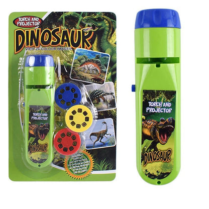 Kids Projection Flashlight Night Light – Cute Cartoon Projector Toy for Bedtime & Learning
