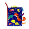 Baby Tail Cloth Book – Interactive Early Learning Toy with Sound Paper and Rattle for Ages 0–36 Months