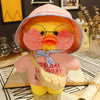 Lalafanfan Yellow Duck Plush Toy 30cm (11.8 Inches)