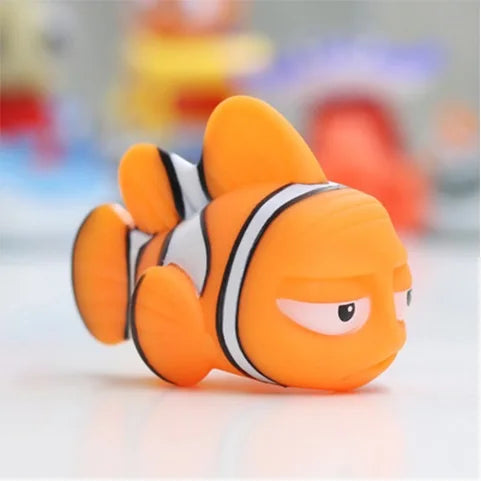 Baby Bath Water Spraying Squeeze Toy – Floating Rubber Animals for Kids