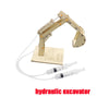 Hydraulic Excavator DIY Model - Technology and Science Education Toy, Student Experiment Kit