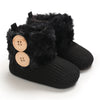0–18M Winter Baby Snow Boots – Plush Fleece Warm Ankle Boots for Newborn Boys & Girls
