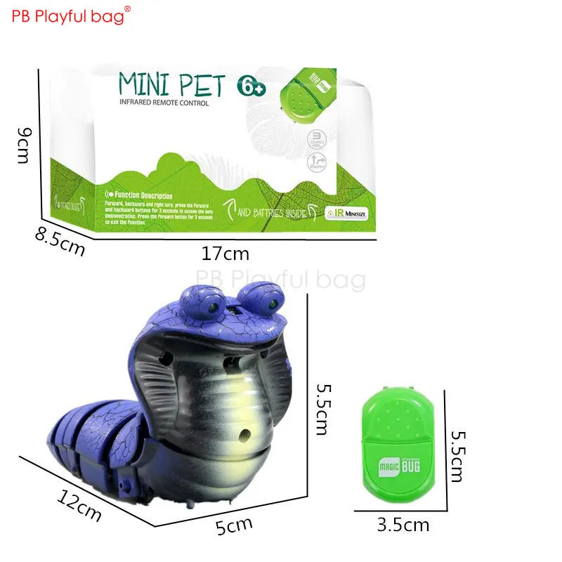 RC Insect and Animal Toy – Electric Simulated Snake, Cockroach, Pillbug Remote Control Toy