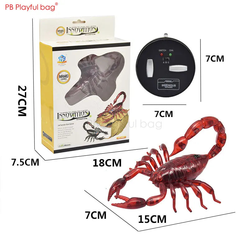 RC Insect and Animal Toy – Electric Simulated Snake, Cockroach, Pillbug Remote Control Toy