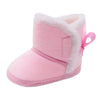 Baywell Winter Warm Fur Snow Boots Baby Booties Anti-slip Infant Boys Bootie Shoes 0-18 Month