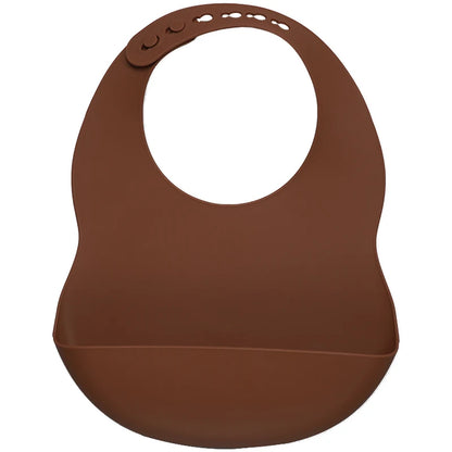 Muslinlife Newborn Baby Silicone Feeding Bibs | Waterproof Toddler Breakfast Tableware | Baby Feeding Bibs for Toddlers - Kidzy Market