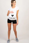 See You Soon Summer Tees Women T-shirts Slim Maternity Funny Letter Tops O-Neck Pregnancy T-shirts for Pregnant Women