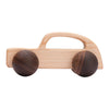Beech Wood Cartoon Van Wooden Car Blocks - Montessori Educational Baby & Toddler Teether Gift