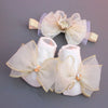 2 Pcs/Set Elastic Baby Headband Socks Set Lace Flower Newborn Girl Short Socks Bow Crown Infant Hairband