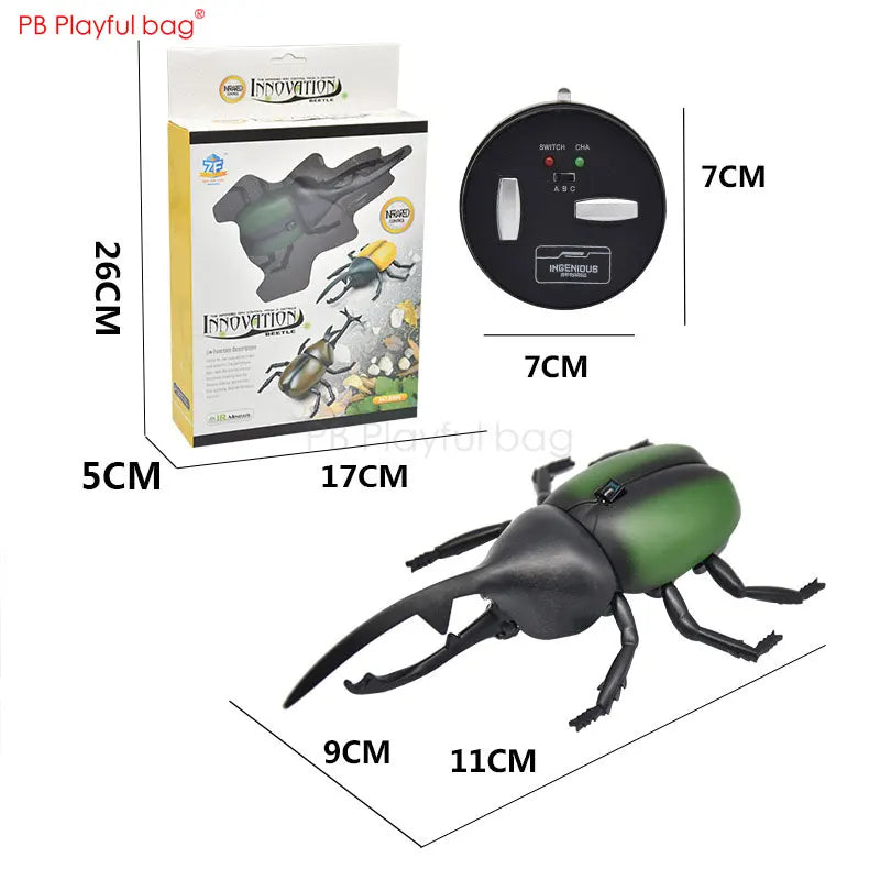 RC Insect and Animal Toy – Electric Simulated Snake, Cockroach, Pillbug Remote Control Toy