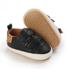 New Baby Shoes Retro Leather Boy Girl Multicolor Toddler Rubber Sole Anti-Slip First Walkers Infant Moccasins