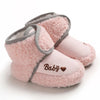 0–18M Winter Baby Snow Boots – Plush Fleece Warm Ankle Boots for Newborn Boys & Girls
