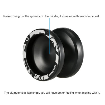 Magic Yoyo V3 - Aluminum Alloy Professional Yoyo, Responsive or Unresponsive Toy for Children