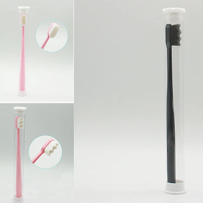 1Pc 12000 Ultra-Fine Bristles Soft Toothbrush, Portable Teeth Deep Cleaning & Whitening, Adults & Children Toothbrush
