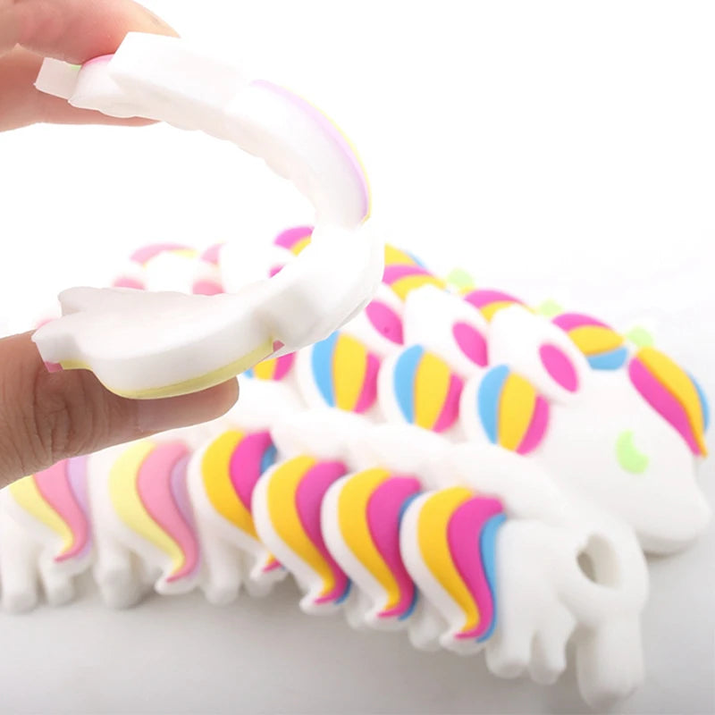 Cartoon Animal BPA-Free Silicone Teether - Food-Grade Silicone Teething Toy for Kids | DIY Teething & Christmas Gift Decor
