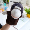 25cm Soft Plush Hand Puppets, Elephant Lion Monkey Stuffed Animal Story Dolls for Children