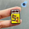 Cute Food & Fruit PVC Shoe Charm – Single 1-Piece Shoe, Backpack & Wristband Decoration (Approx. 2–3 cm / 0.8–1.2 in)